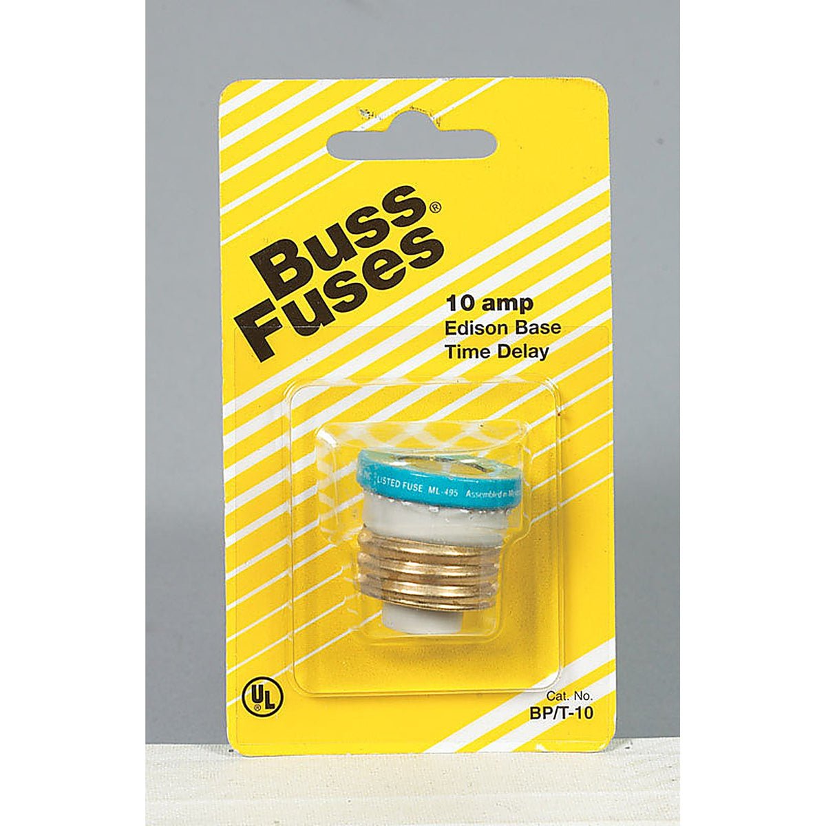 Bussmann - BP/T-10 - 10 amps Time Delay Plug Fuse - 1/Pack