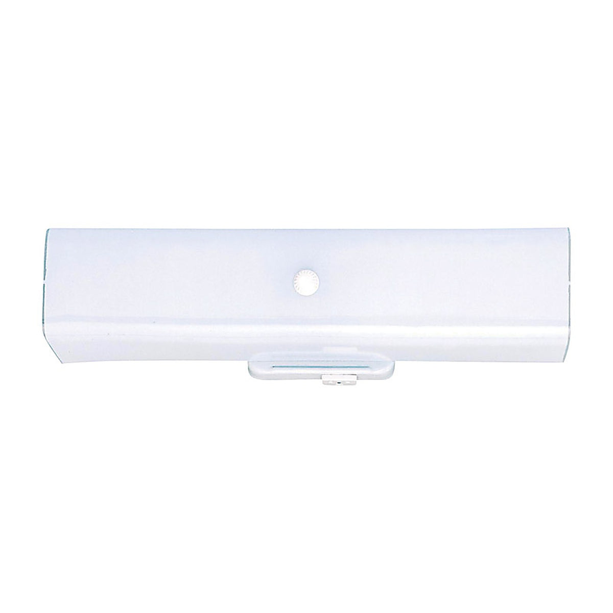 Westinghouse - 6640300 - White 2 lights Incandescent Bathroom Channel Fixture Wall Mount