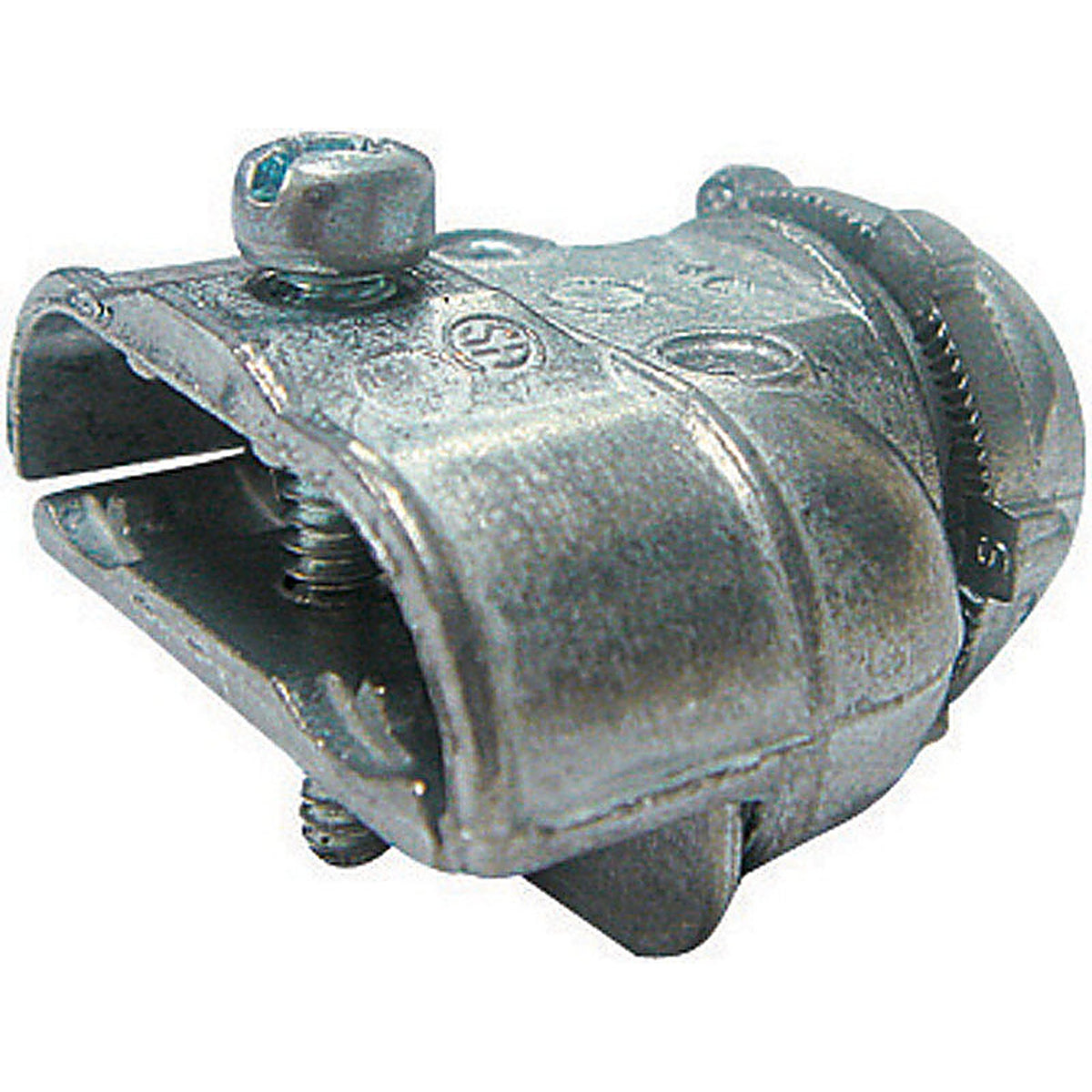 Sigma Electric - 49630 - ProConnex 3/8 in. Dia. Die-Cast Zinc Duplex Connector For AC, MC and FMC/RWFMC - 1/Pack