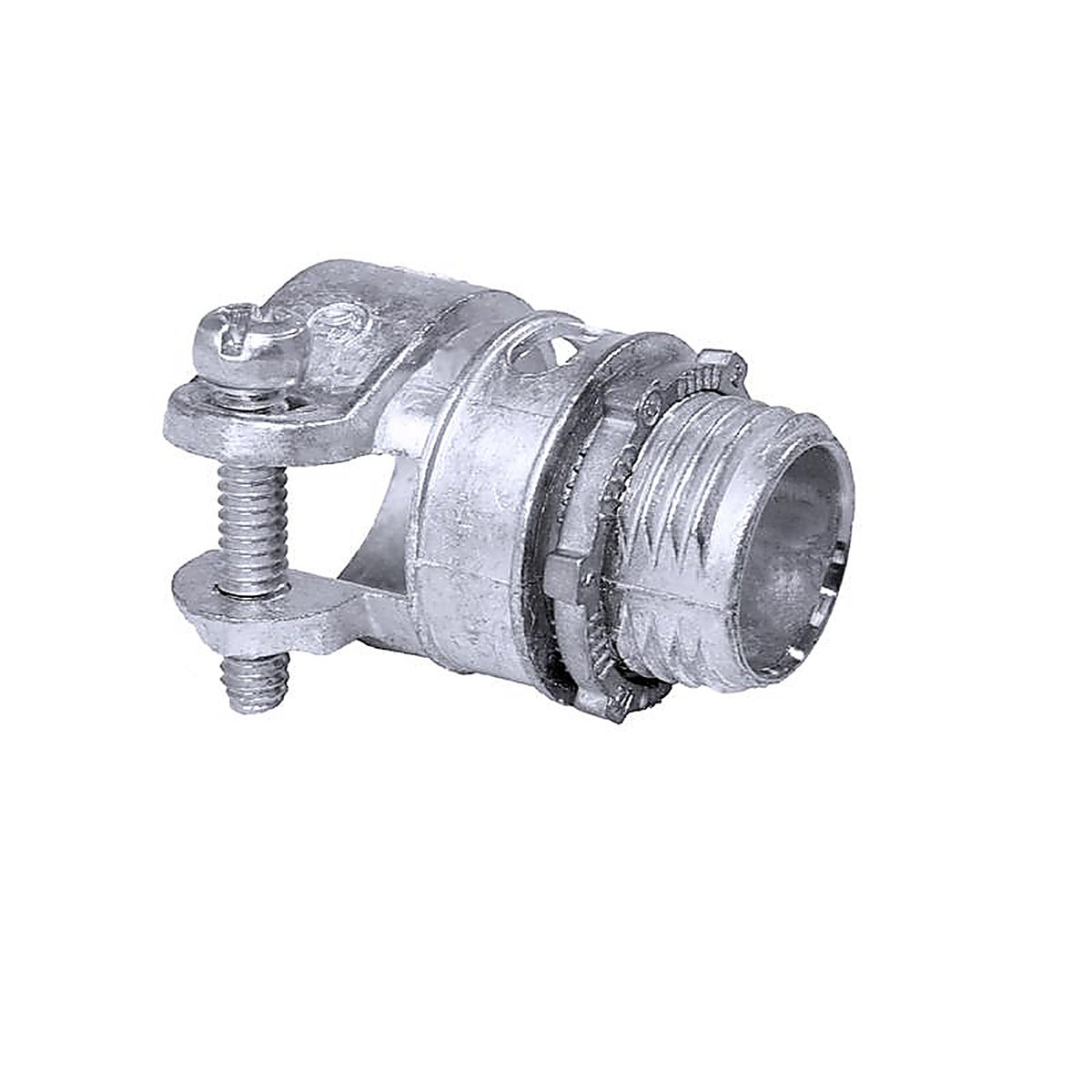 Sigma Electric - 49401 - ProConnex 3/8 in. Dia. Die-Cast Zinc Squeeze Connector For AC, MC or FMC/RWFMC - 1/Pack