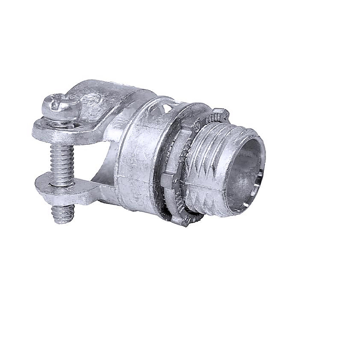 Sigma Electric - 49407 - ProConnex 1/2 in. Dia. Die-Cast Zinc Squeeze Connector For AC, MC or FMC/RWFMC - 1/Pack