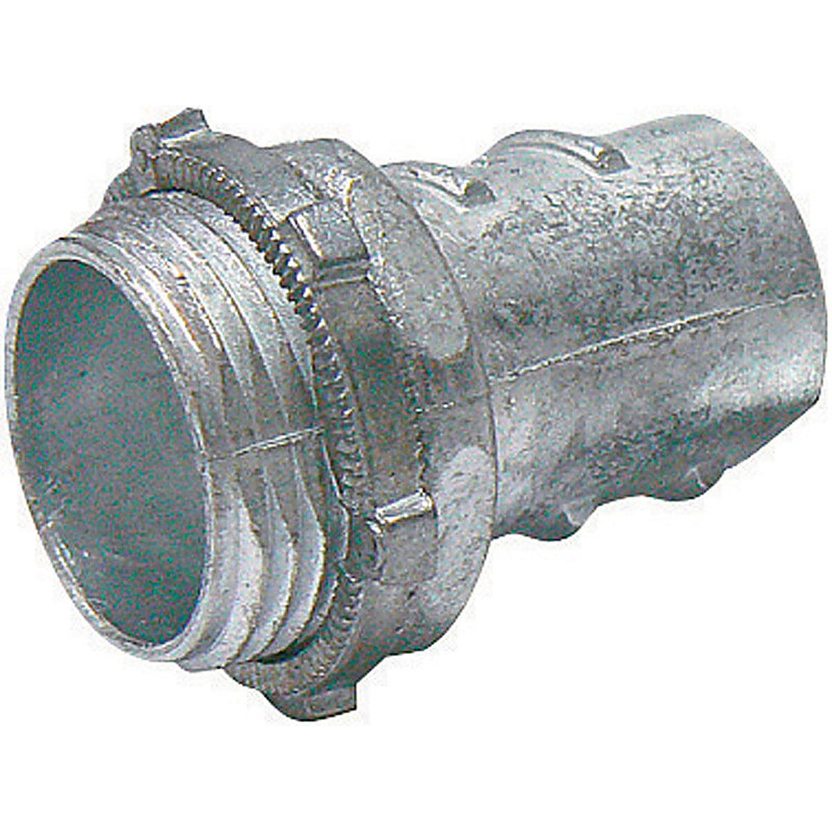 Sigma Electric - 49011 - ProConnex 3/4 in. Dia. Die-Cast Zinc Screw-In Connector For FMC - 1/Pack