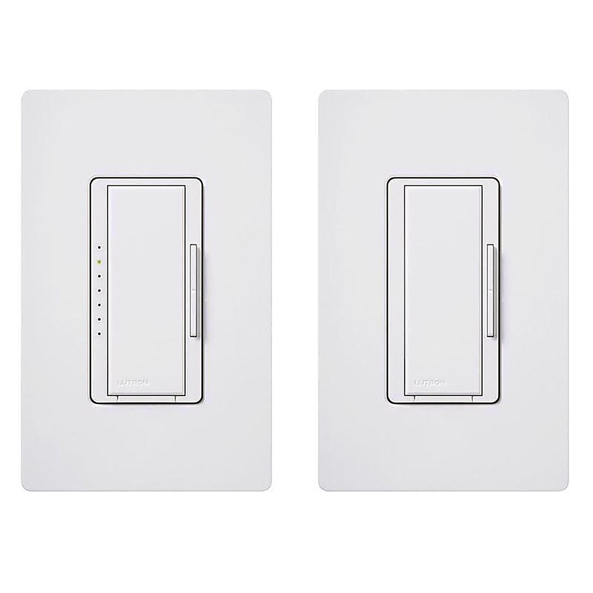 Lutron - MACL-153M-RHW-W - Maestro White 150 watt 3-Way Dimmer Switch - 1/Pack