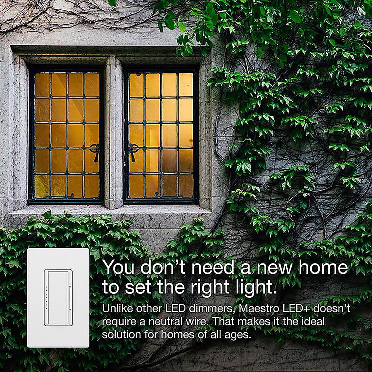 Lutron Maestro White 150 W 3-Way Dimmer Switch 1 pk - MACL-153MLH-WH -