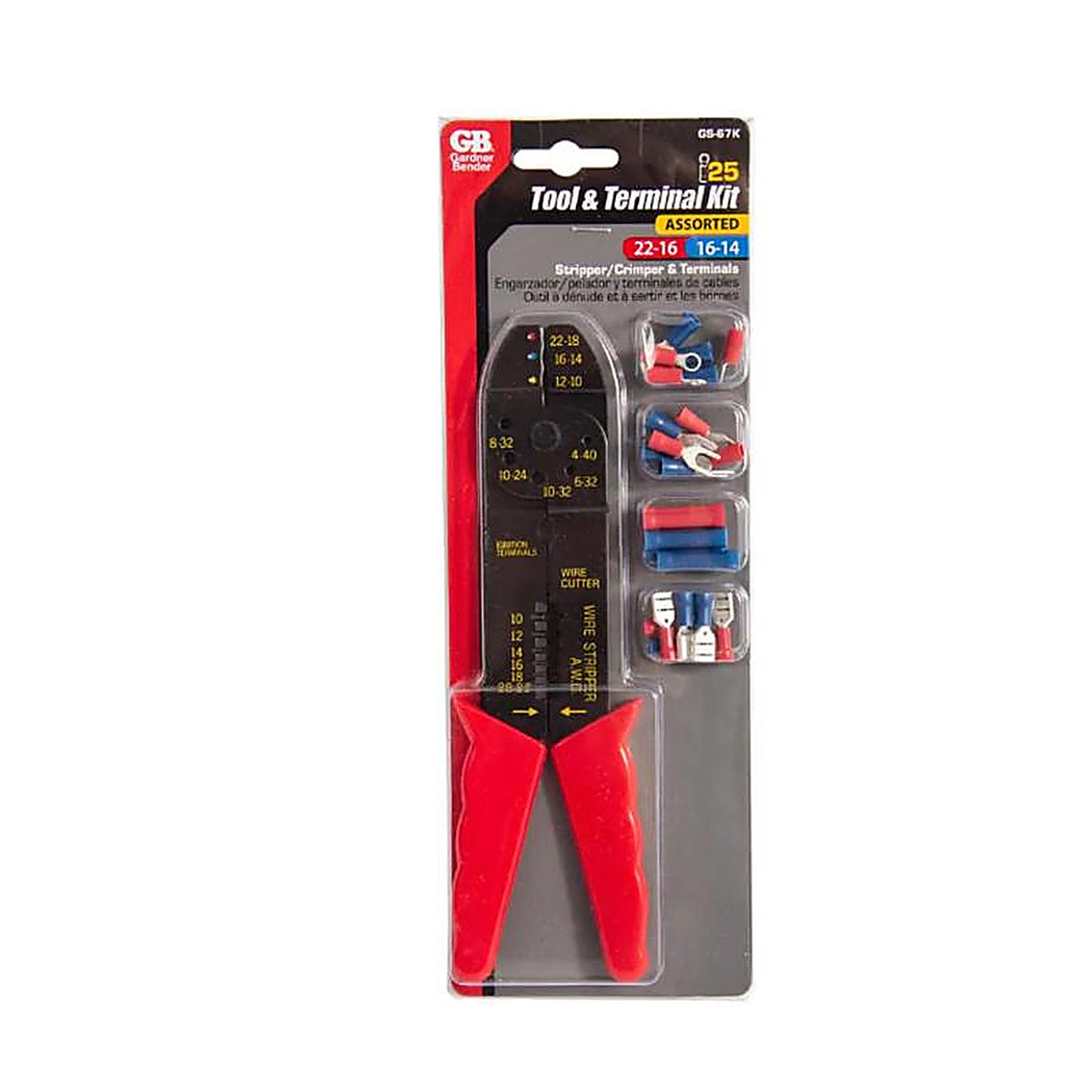 Gardner Bender - GS-67K - 10-22 Ga. Crimper/Stripper