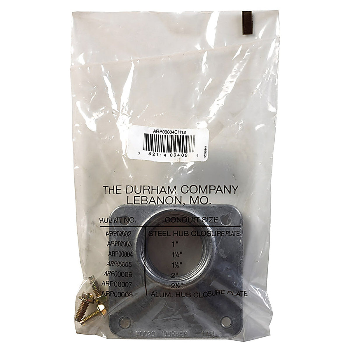 Eaton - ARP00004CH12 - Cutler-Hammer Bolt-On 1.25 in. Hub For Meter Socket