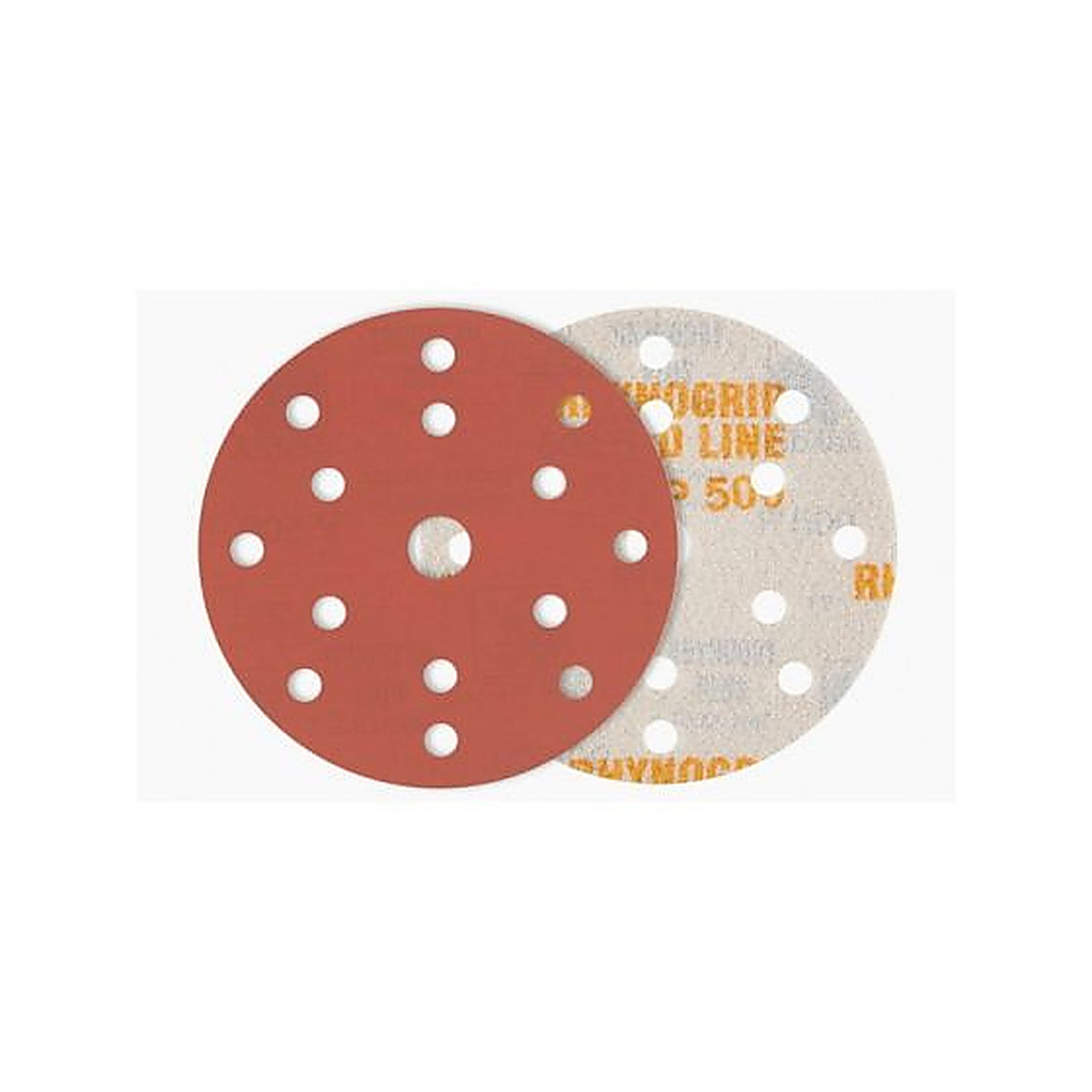 Indasa - 320-320 - Medallion Rhynogrip Red Line XL Abrasive Solid Disc, 3 Inch Diameter, 320 Grit