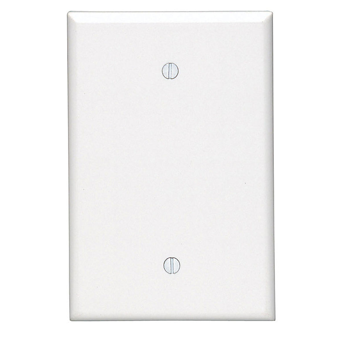 Leviton - 88114-000 - White 1 gang Thermoset Plastic Blank Wall Plate - 1/Pack