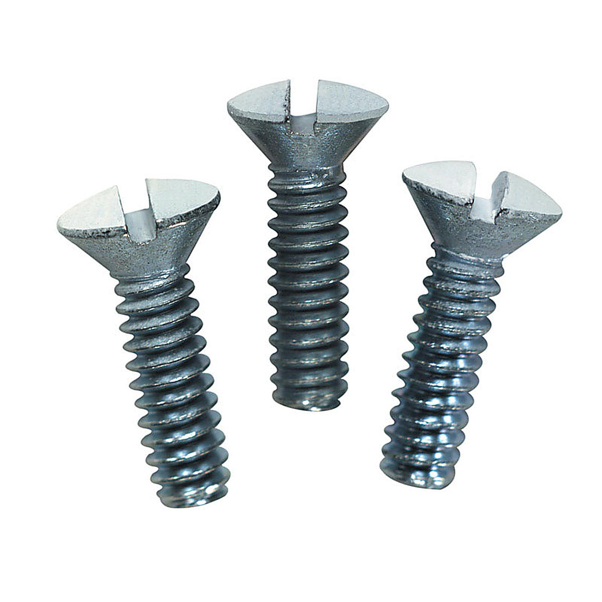 Leviton - 88000-PRT - White Metal Wall Plate Screws - 20/Pack