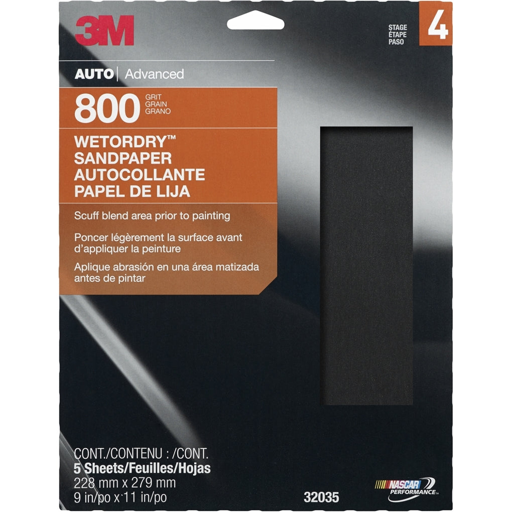 3M - 32035 - Wetordry Sheet, P800 Grit