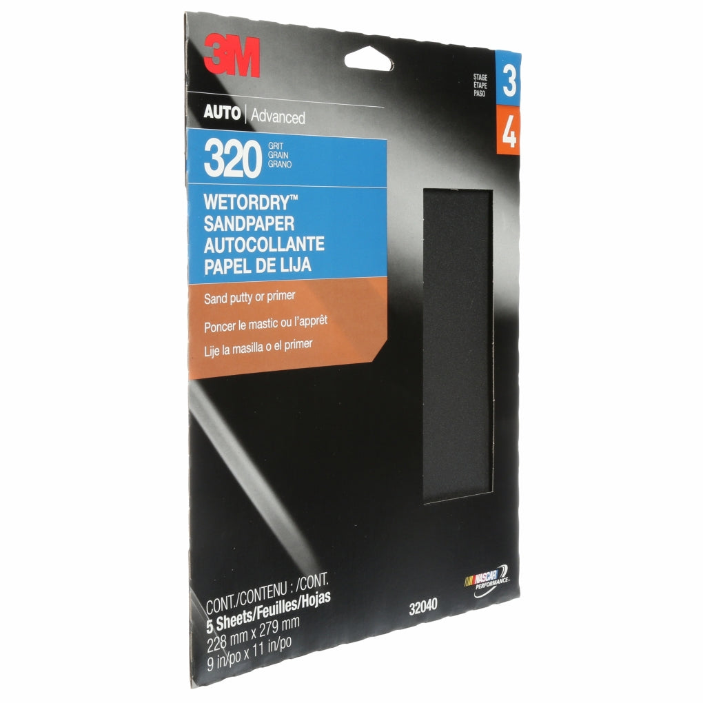 3M - 32040 - Imperial Wetordry Sheet, P320 Grit