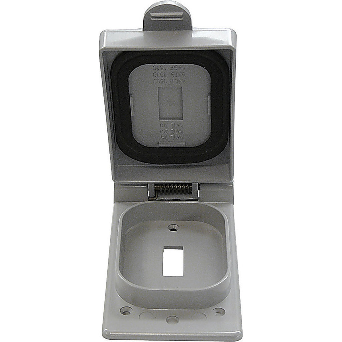 Cantex - 5133361B - Rectangle PVC 1 gang Toggle Cover For Single Gang FS Type Box
