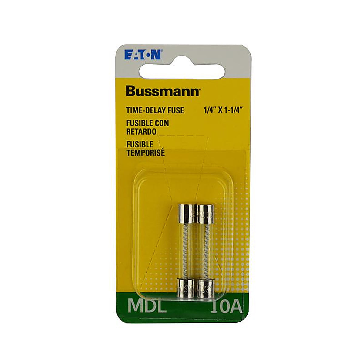 Bussmann - BP/MDL-10 - 10 amps Time Delay Fuse - 2/Pack