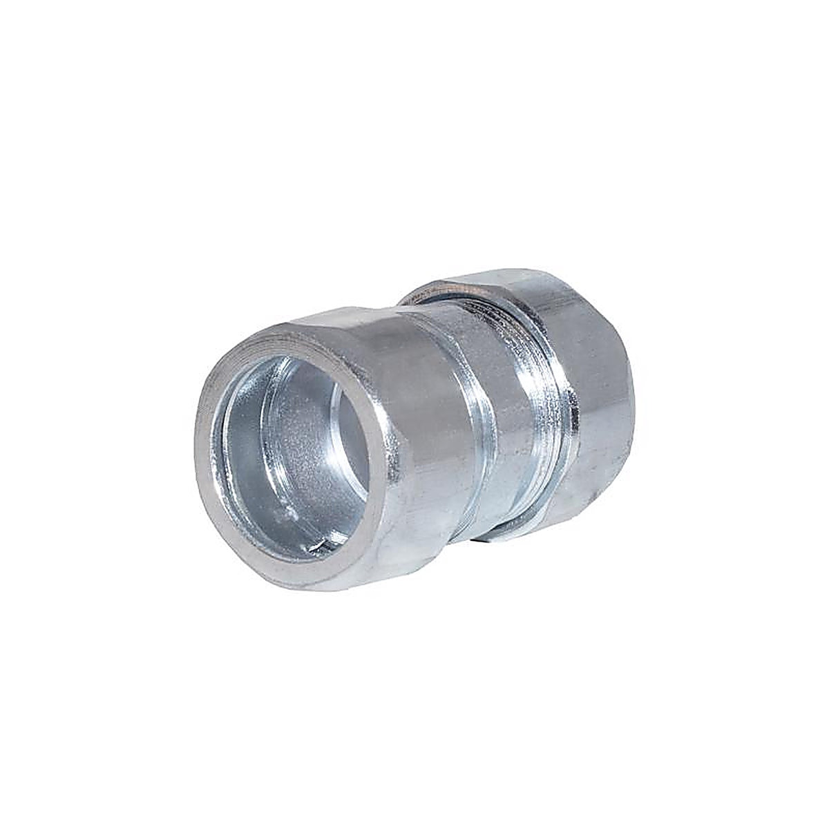 Sigma Electric - 49060 - ProConnex 1/2 in. Dia. Zinc-Plated Steel Compression Coupling For Rigid/IMC - 1/Pack