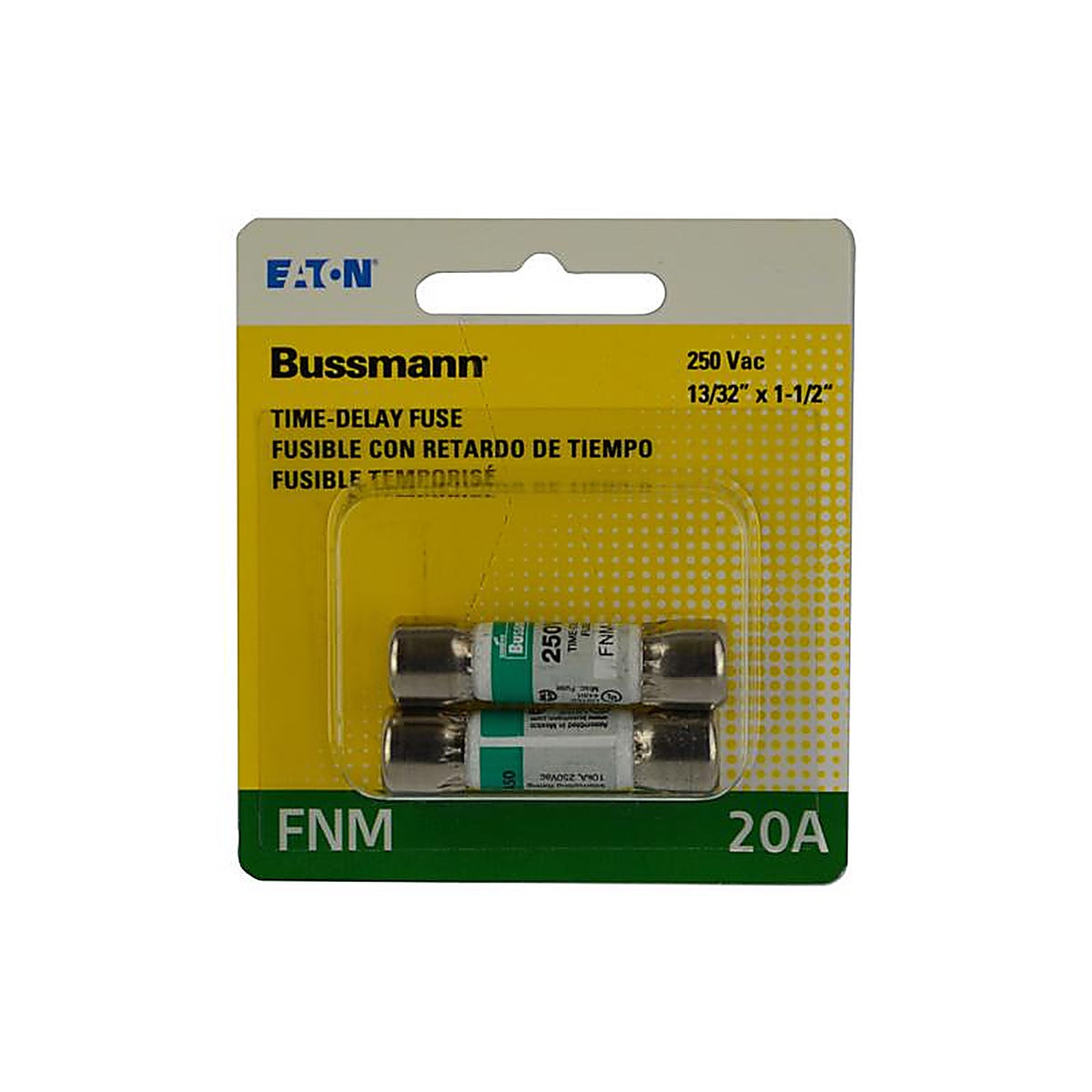 Bussmann - BP/FNM-20 - 20 amps Midget Fuse - 2/Pack
