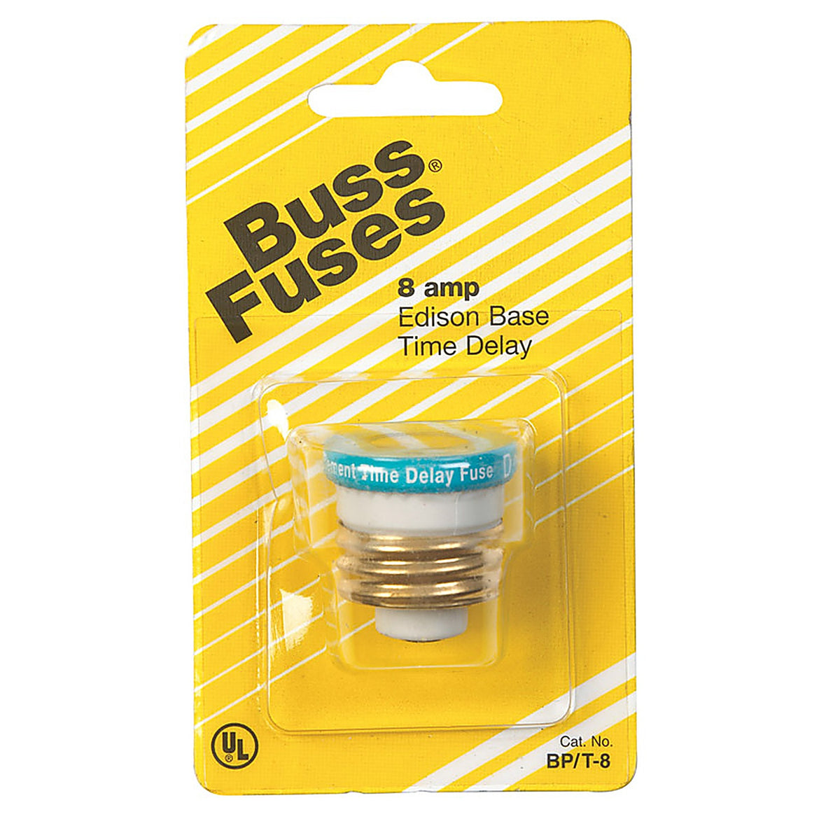 Bussmann - BP/T-8 - 8 amps T-Type Plug - 1/Pack