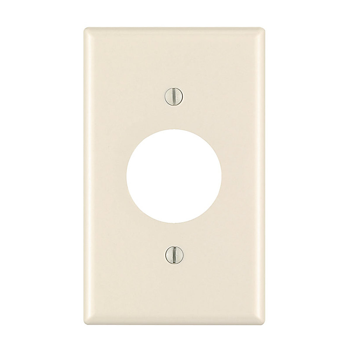 Leviton - 78004-000 - Almond 1 gang Thermoset Plastic Outlet Wall Plate 1 pk