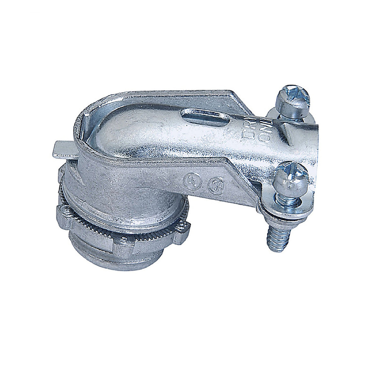 Sigma Electric - 02-55807 - 1 in. D Die-Cast Zinc 90 Degree Squeeze Connector For FMC/RWFMC 1 pk