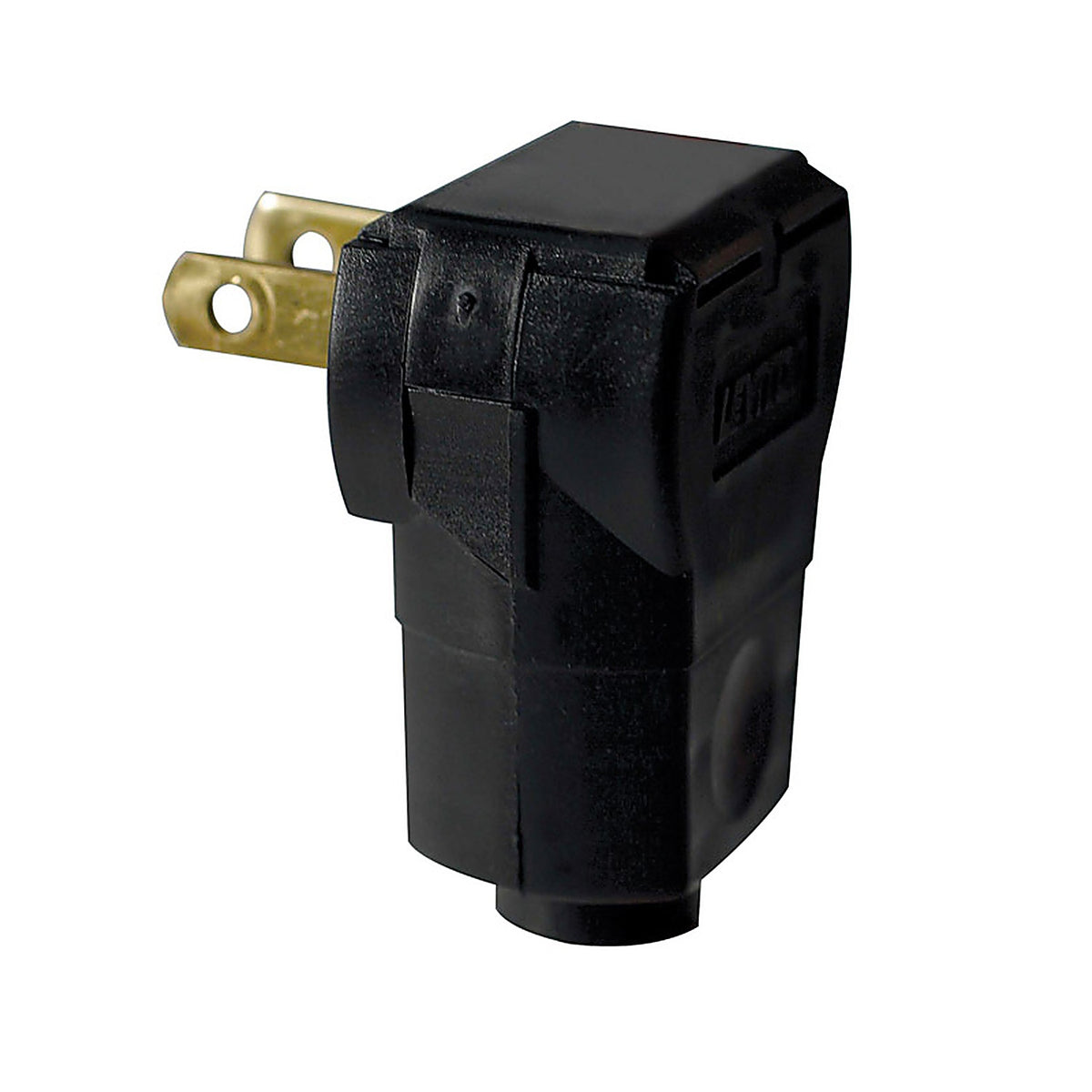 Leviton - C25-101AN-00E - Residential Vinyl Straight Blade Plug 1-15P 16 AWG 2 Pole 2 Wire Carded