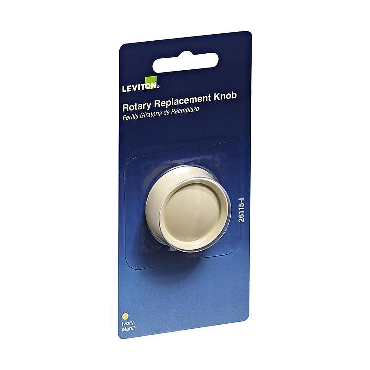 Leviton - C25-26115-00I - Trimatron Ivory Rotary Dimmer Knob - 1/Pack