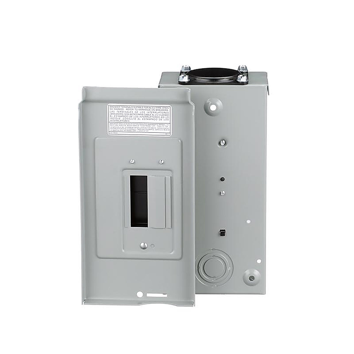 Eaton - BR24L70RP - Cutler-Hammer 70 amps 120/240 V 2 space 4 circuits Surface Mount Main Lug Load Center
