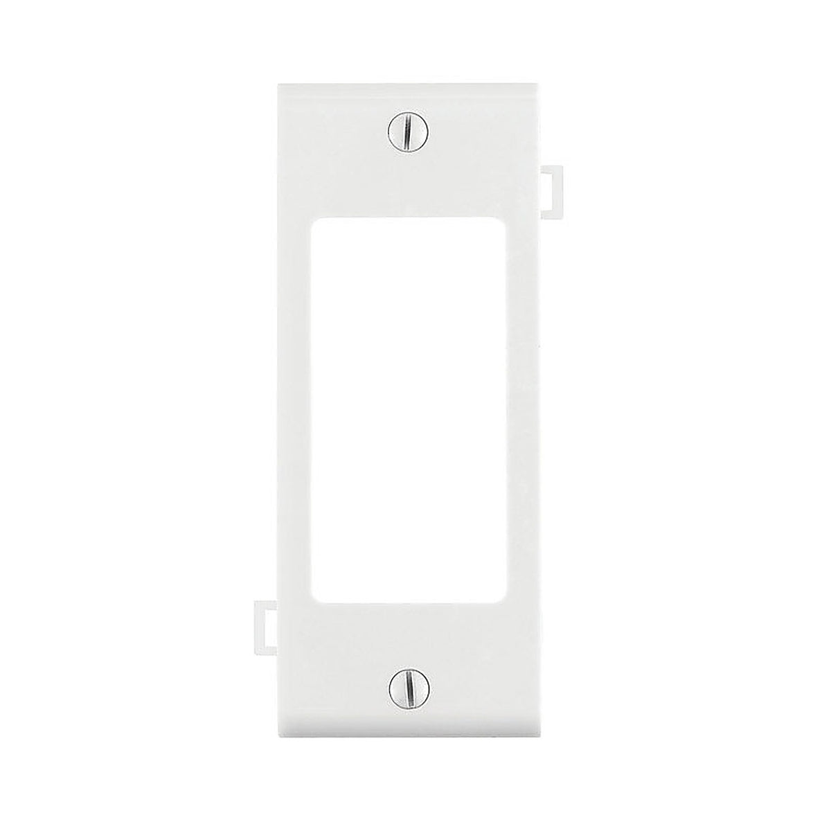 Leviton - PSC26-00W - White 1 gang Thermoplastic Nylon Decorator Wall Plate 1 pk