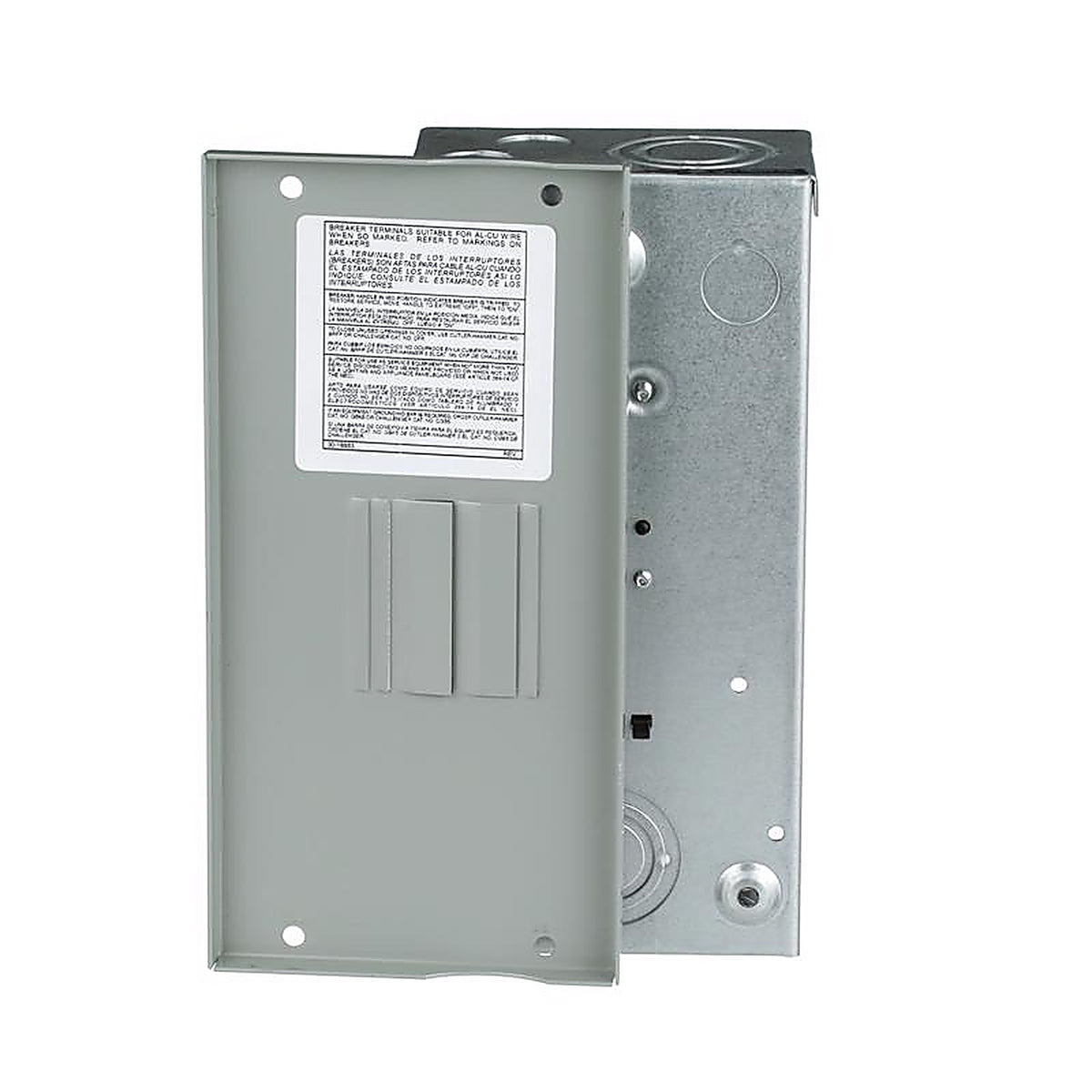 Eaton - BR24L70SP - Cutler-Hammer 70 amps 120/240 V 2 space 4 circuits Surface Mount Main Lug Load Center