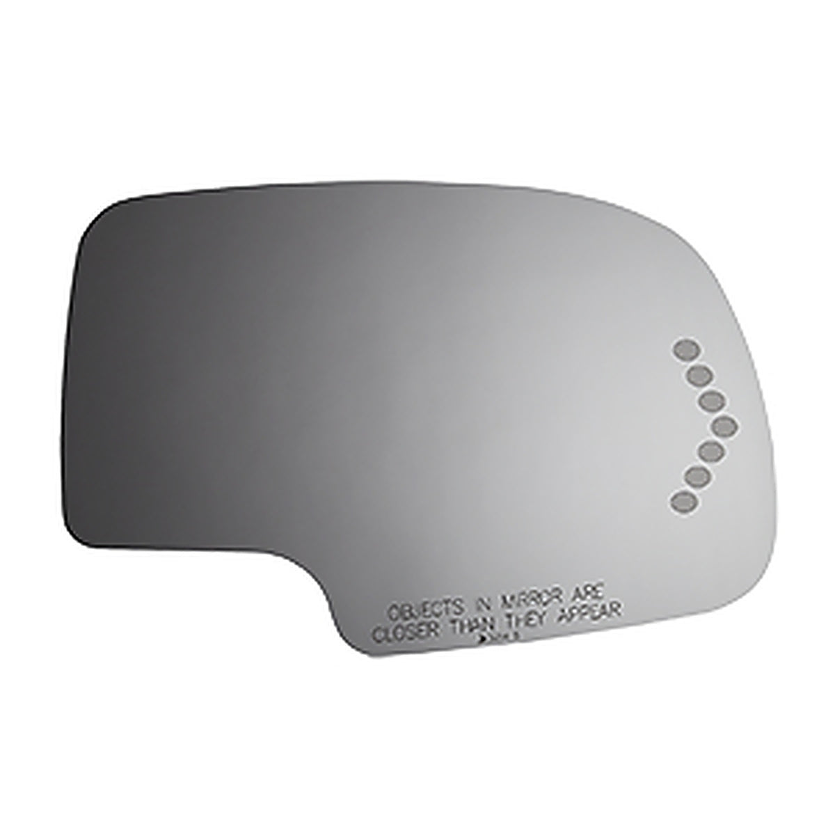 Burco - 3254S - Chev/Gmc Silverado/Sierra RH Convex Signal Fitover