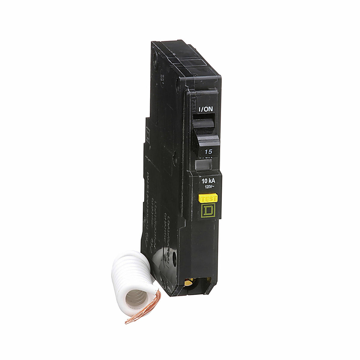 Square D - QO115GFICP - QO 15 amps Plug In Single Pole Circuit Breaker