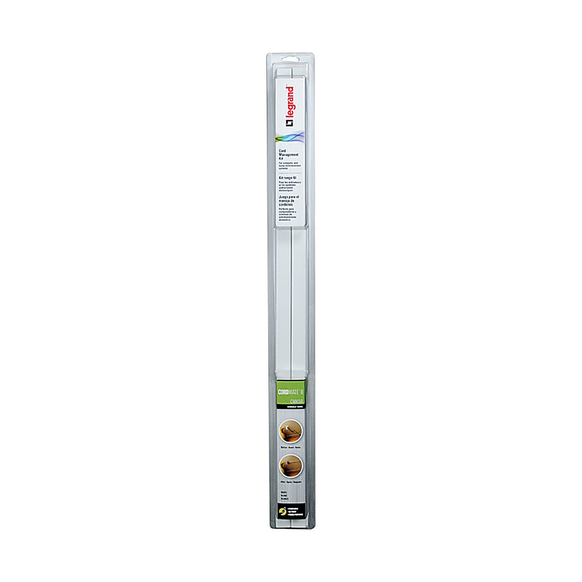 Legrand - CMK50 - Wiremold Cordmate 30 in. L Cord Cover Kit