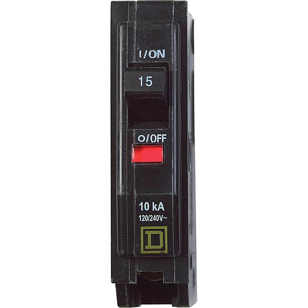 Square D - QO115CP - QO 15 amps Plug In Single Pole Circuit Breaker