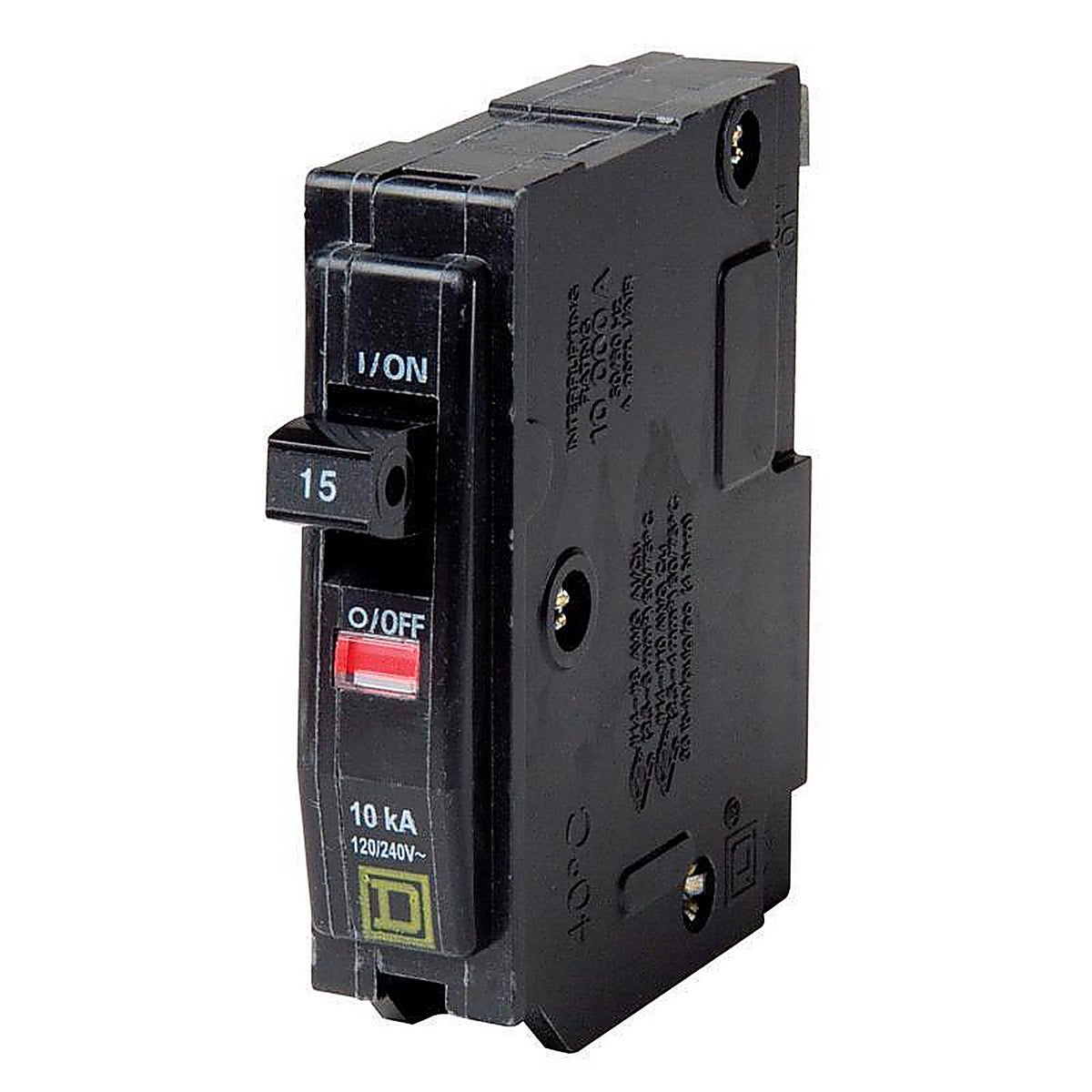 Square D - QO115CP - QO 15 amps Plug In Single Pole Circuit Breaker