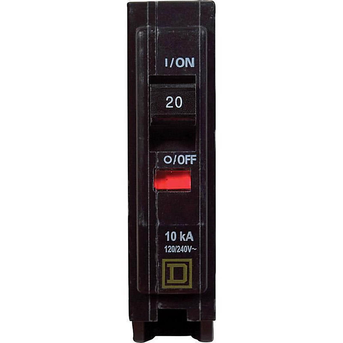 Square D - QO120CP - QO 20 amps Plug In Single Pole Circuit Breaker