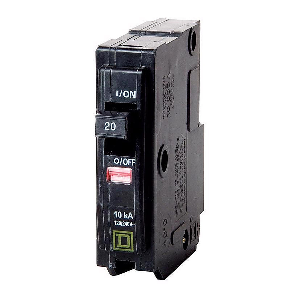 Square D - QO120CP - QO 20 amps Plug In Single Pole Circuit Breaker