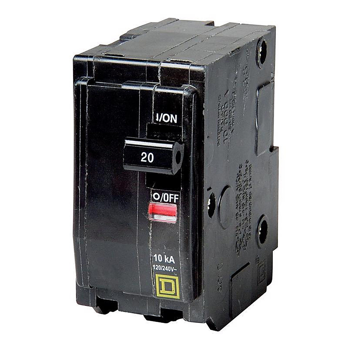 Square D - QO220CP - QO 20 amps Plug In 2-Pole Circuit Breaker