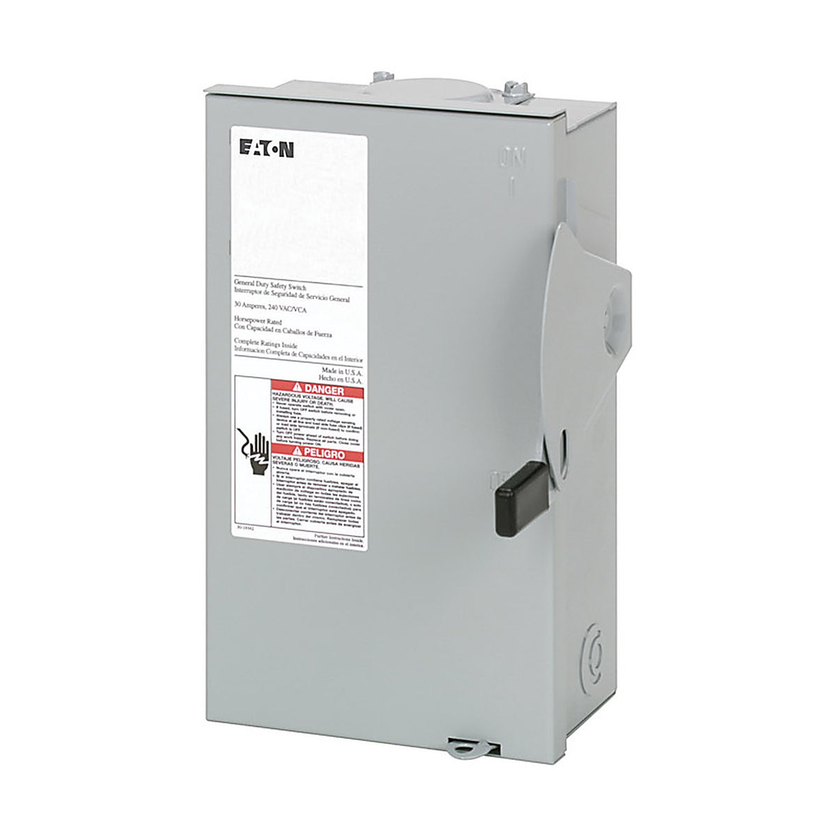 Eaton - DG221NRB - Cutler-Hammer 30 amps Fusible Fuse Safety Switch