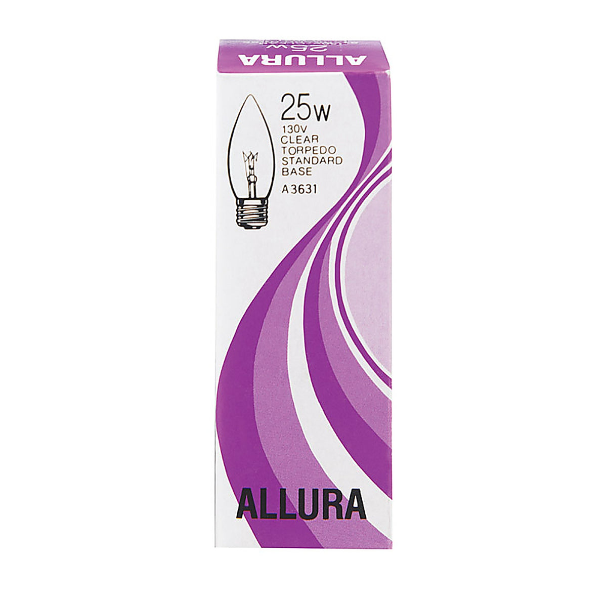 Satco - 3631 - ALLURA 25 W B11 Chandelier Incandescent Bulb E26 (Medium) Soft White 1 pk