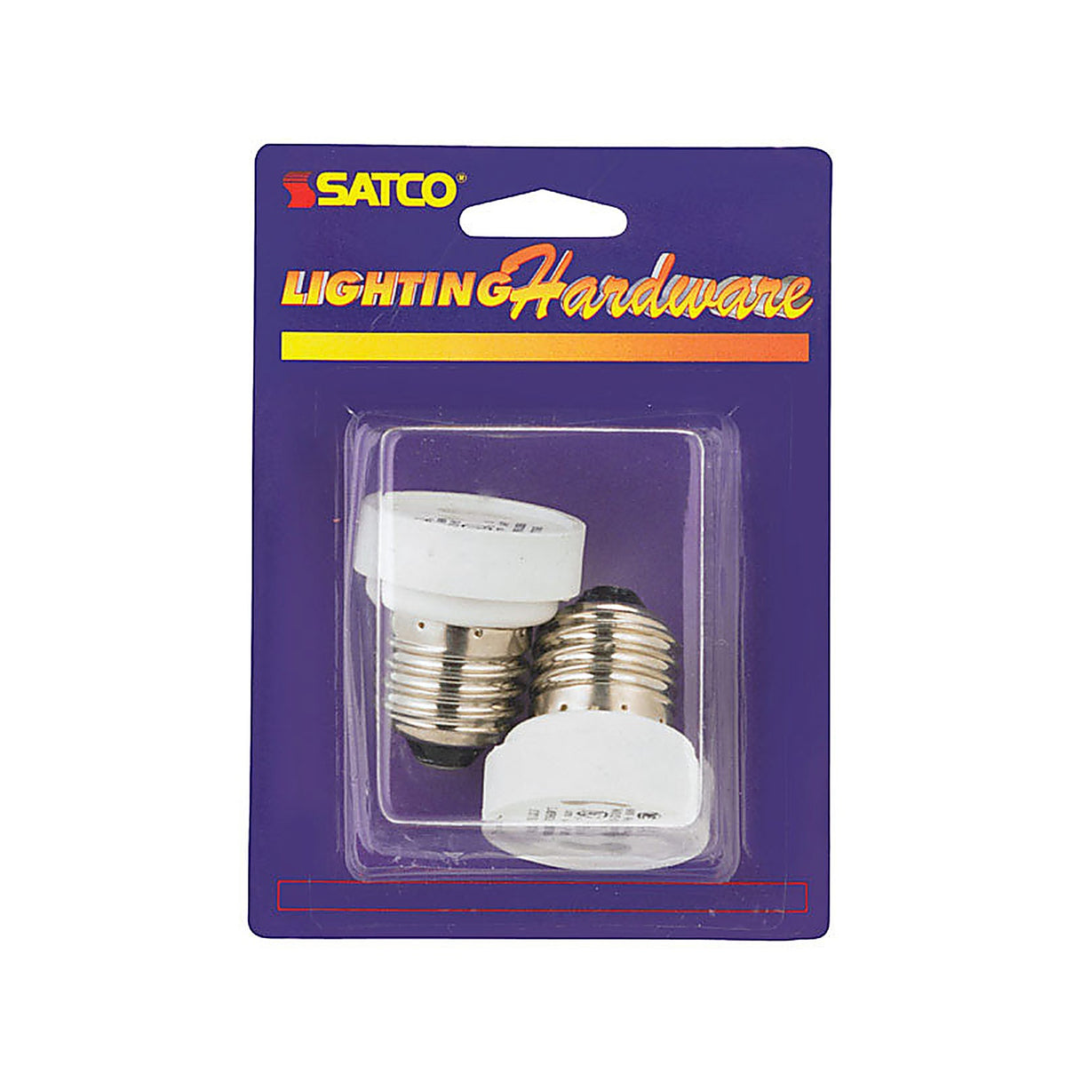 Satco - 70210 - Plastic Medium to GU24 Base Socket Adapter 1 pk