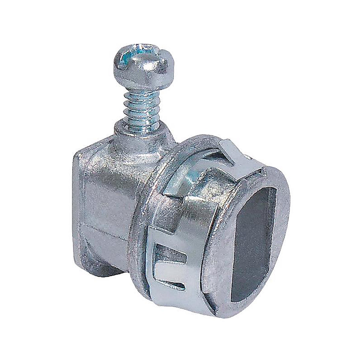 Sigma Electric - 45502 - Snap Lock 3/8 in. D Die-Cast Zinc Flex Connector For AC and MC 2 pk