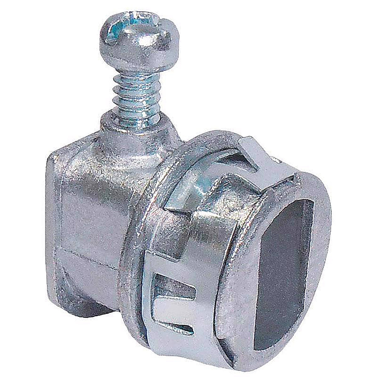 Sigma Electric - C-560 - Snap Lock 3/8 in. D Die-Cast Zinc Flex Connector For AC and MC 25 pk