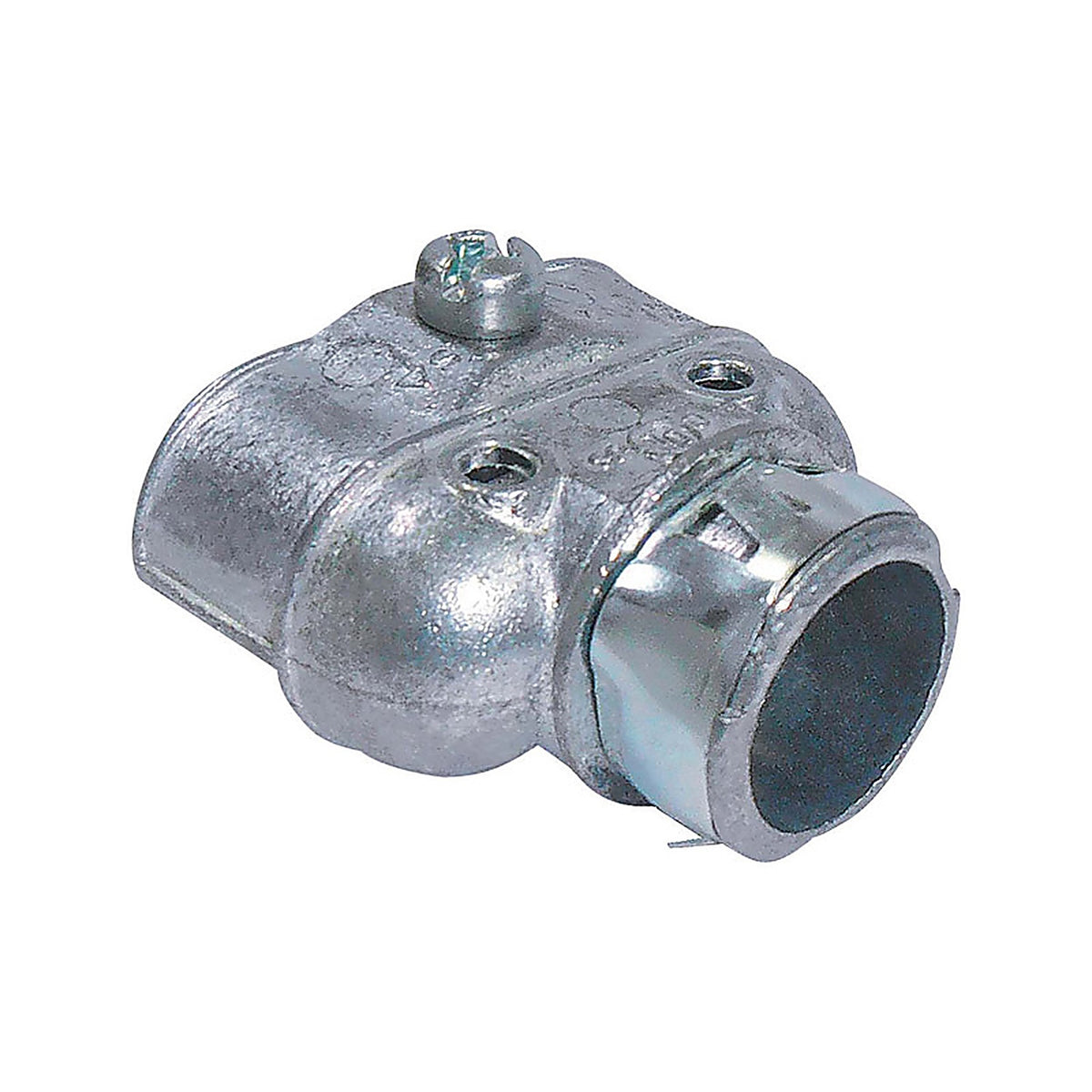 Sigma Electric - 49631 - Snap Lock 3/8 in. Dia. Die-Cast Zinc Duplex Connector For AC, MC and FMC/RWFMC - 1/Pack
