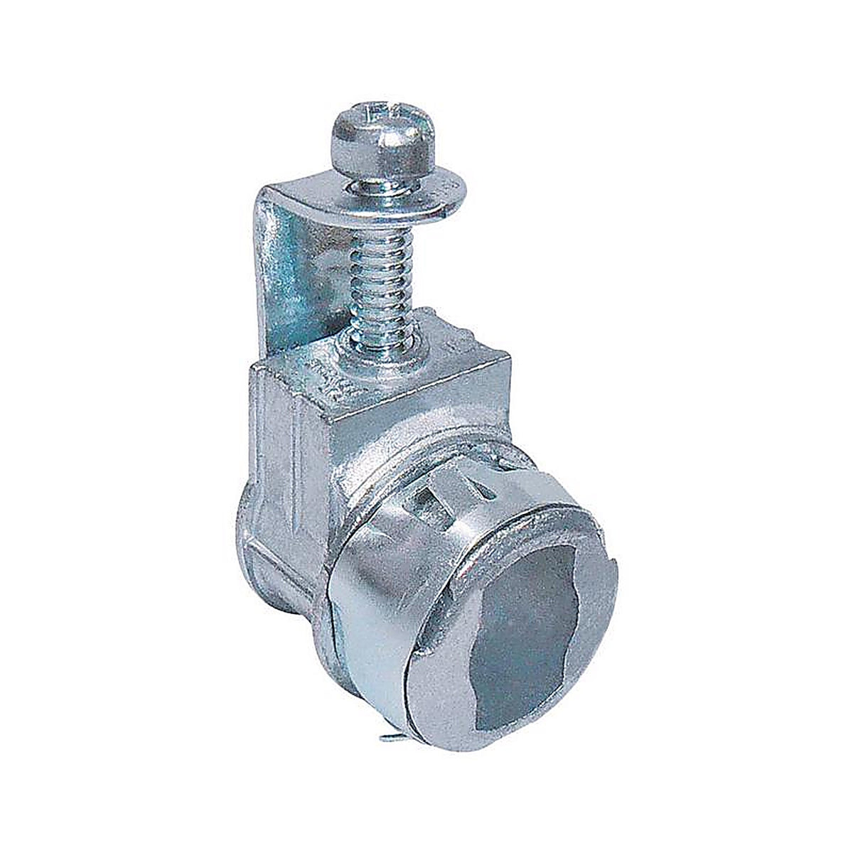 Sigma Electric - 49504 - Snap Lock 3/8 in. Dia. Die-Cast Zinc Saddle Connector For AC, MC and NM - 1/Pack