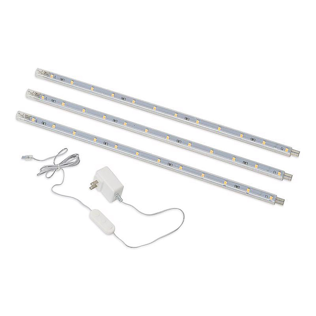 Amerelle - USL30HBCC - 12 in. L White Plug-In LED Strip Light