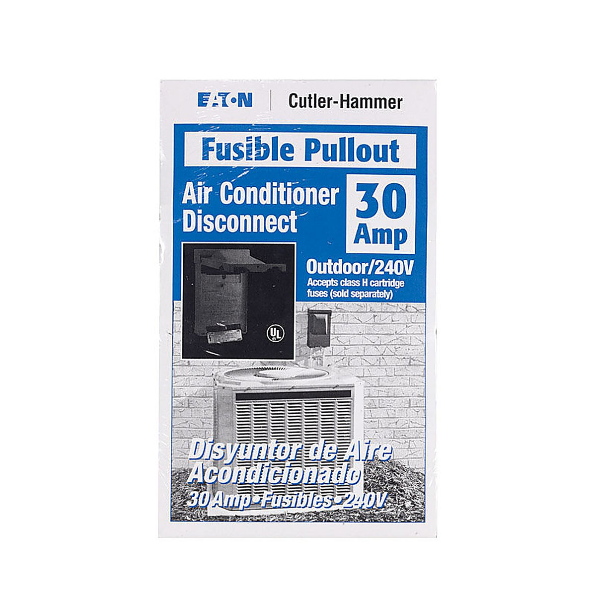 Eaton - DPF221RP - Cutler-Hammer 30 amps Fusible AC Disconnect