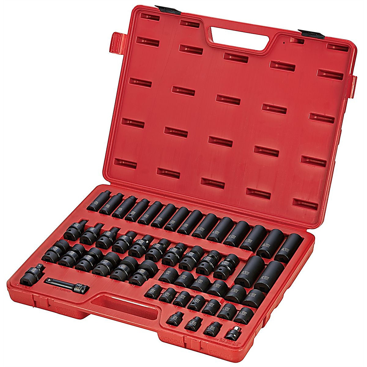 Sunex Tools - 3351 - 51 Pc. 3/8 in Drive Metric Impact Socket Set