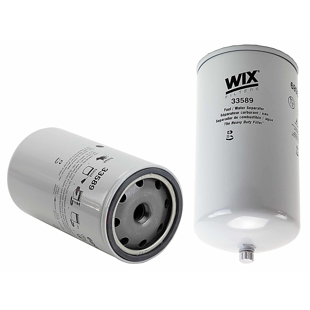 Wix Filters - 33589 - Wix Spin-On Fuel/Water Separator Filter