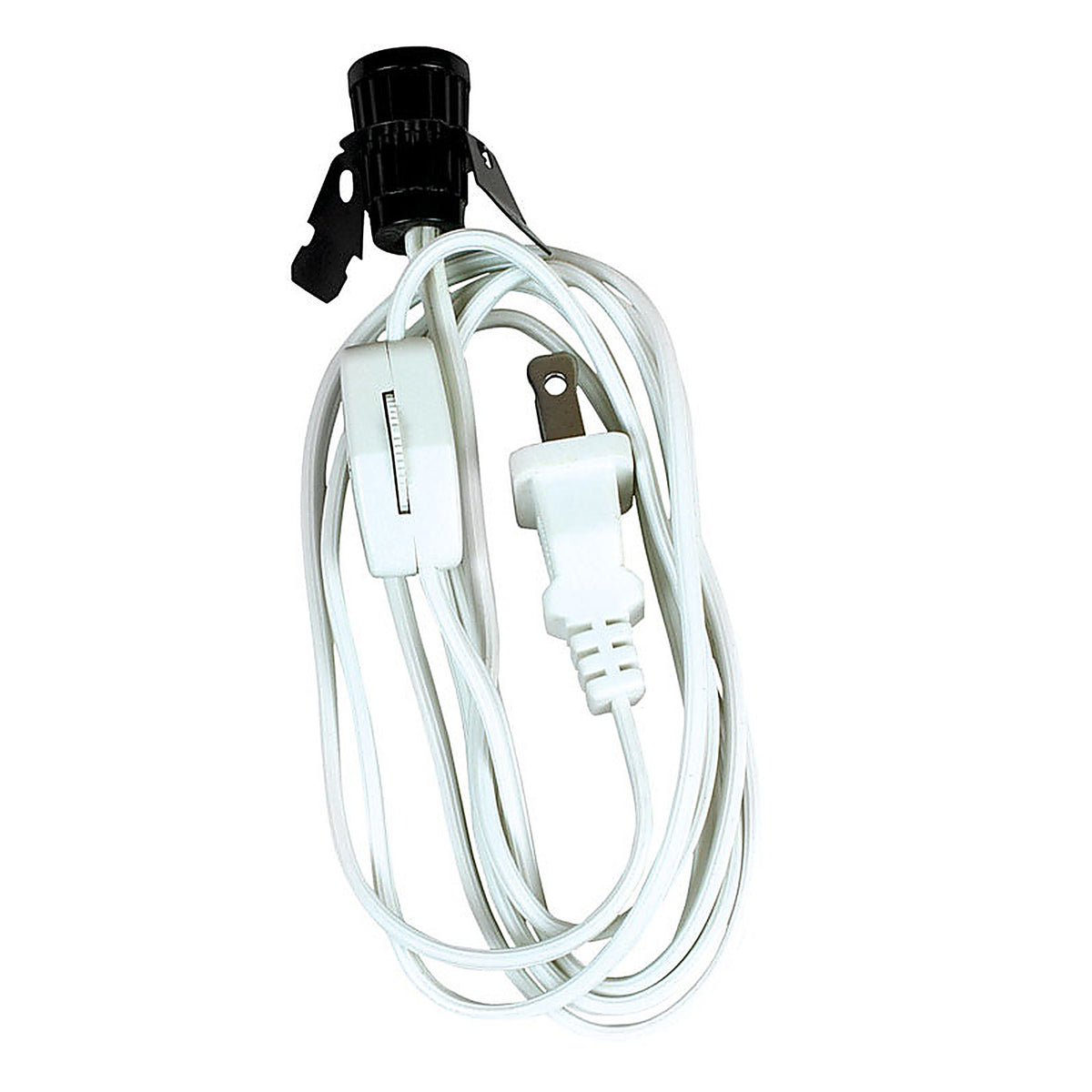 Jandorf - 60138 - Plastic Candelabra Base Socket w/Spring Clips - 1/Pack