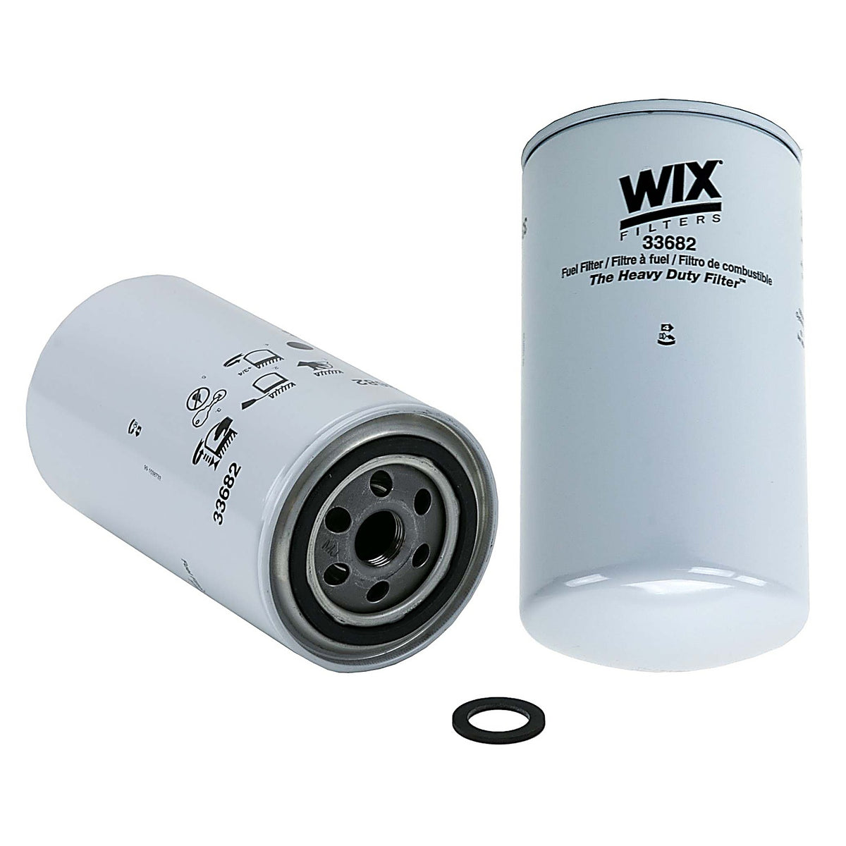 Wix Filters - 33682 - Wix Spin-On Fuel Filter