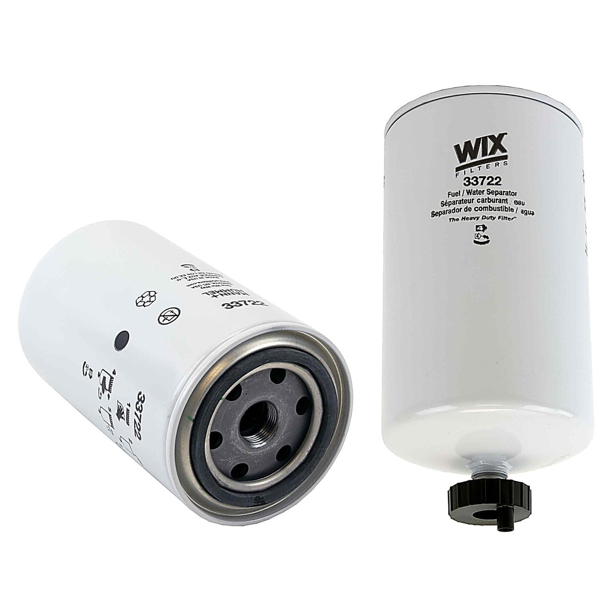 Wix Filters - 33722 - Wix Spin-On Fuel/Water Separator Filter