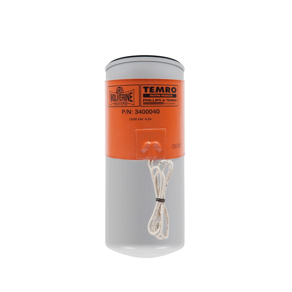 ZeroStart - 3400040 - Silicone Pad, Fuel Filter - 100W, 24V, 4.2A - 4in. x 12in.